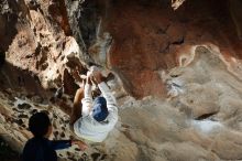 Bouldering in Hueco Tanks on 01/18/2019 with Blue Lizard Climbing and Yoga

Filename: SRM_20190118_1325230.jpg
Aperture: f/6.3
Shutter Speed: 1/250
Body: Canon EOS-1D Mark II
Lens: Canon EF 50mm f/1.8 II