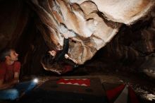 Bouldering in Hueco Tanks on 01/18/2019 with Blue Lizard Climbing and Yoga

Filename: SRM_20190118_1419280.jpg
Aperture: f/8.0
Shutter Speed: 1/250
Body: Canon EOS-1D Mark II
Lens: Canon EF 16-35mm f/2.8 L