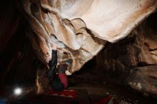 Bouldering in Hueco Tanks on 01/18/2019 with Blue Lizard Climbing and Yoga

Filename: SRM_20190118_1420040.jpg
Aperture: f/8.0
Shutter Speed: 1/250
Body: Canon EOS-1D Mark II
Lens: Canon EF 16-35mm f/2.8 L