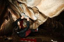 Bouldering in Hueco Tanks on 01/18/2019 with Blue Lizard Climbing and Yoga

Filename: SRM_20190118_1440580.jpg
Aperture: f/8.0
Shutter Speed: 1/250
Body: Canon EOS-1D Mark II
Lens: Canon EF 16-35mm f/2.8 L