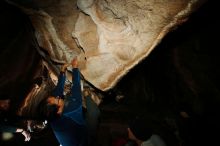 Bouldering in Hueco Tanks on 01/18/2019 with Blue Lizard Climbing and Yoga

Filename: SRM_20190118_1511180.jpg
Aperture: f/8.0
Shutter Speed: 1/250
Body: Canon EOS-1D Mark II
Lens: Canon EF 16-35mm f/2.8 L