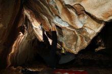 Bouldering in Hueco Tanks on 01/18/2019 with Blue Lizard Climbing and Yoga

Filename: SRM_20190118_1545050.jpg
Aperture: f/8.0
Shutter Speed: 1/250
Body: Canon EOS-1D Mark II
Lens: Canon EF 16-35mm f/2.8 L