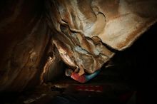 Bouldering in Hueco Tanks on 01/18/2019 with Blue Lizard Climbing and Yoga

Filename: SRM_20190118_1556260.jpg
Aperture: f/8.0
Shutter Speed: 1/250
Body: Canon EOS-1D Mark II
Lens: Canon EF 16-35mm f/2.8 L