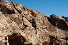 Bouldering in Hueco Tanks on 01/19/2019 with Blue Lizard Climbing and Yoga

Filename: SRM_20190119_1105140.jpg
Aperture: f/18.0
Shutter Speed: 1/160
Body: Canon EOS-1D Mark II
Lens: Canon EF 50mm f/1.8 II