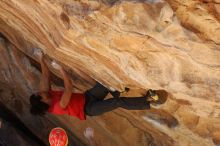 Bouldering in Hueco Tanks on 01/19/2019 with Blue Lizard Climbing and Yoga

Filename: SRM_20190119_1443180.jpg
Aperture: f/4.5
Shutter Speed: 1/320
Body: Canon EOS-1D Mark II
Lens: Canon EF 50mm f/1.8 II