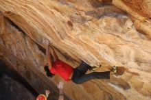 Bouldering in Hueco Tanks on 01/19/2019 with Blue Lizard Climbing and Yoga

Filename: SRM_20190119_1509471.jpg
Aperture: f/4.0
Shutter Speed: 1/400
Body: Canon EOS-1D Mark II
Lens: Canon EF 50mm f/1.8 II