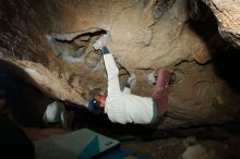 Bouldering in Hueco Tanks on 01/19/2019 with Blue Lizard Climbing and Yoga

Filename: SRM_20190119_1649420.jpg
Aperture: f/8.0
Shutter Speed: 1/250
Body: Canon EOS-1D Mark II
Lens: Canon EF 16-35mm f/2.8 L