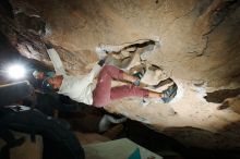 Bouldering in Hueco Tanks on 01/19/2019 with Blue Lizard Climbing and Yoga

Filename: SRM_20190119_1649540.jpg
Aperture: f/8.0
Shutter Speed: 1/250
Body: Canon EOS-1D Mark II
Lens: Canon EF 16-35mm f/2.8 L