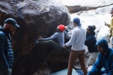 Bouldering in Hueco Tanks on 01/20/2019 with Blue Lizard Climbing and Yoga

Filename: SRM_20190120_1332351.jpg
Aperture: f/3.2
Shutter Speed: 1/200
Body: Canon EOS-1D Mark II
Lens: Canon EF 50mm f/1.8 II