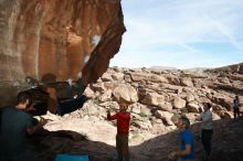 Bouldering in Hueco Tanks on 01/20/2019 with Blue Lizard Climbing and Yoga

Filename: SRM_20190120_1428000.jpg
Aperture: f/8.0
Shutter Speed: 1/250
Body: Canon EOS-1D Mark II
Lens: Canon EF 16-35mm f/2.8 L
