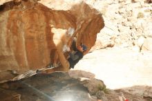 Bouldering in Hueco Tanks on 01/20/2019 with Blue Lizard Climbing and Yoga

Filename: SRM_20190120_1443090.jpg
Aperture: f/10.0
Shutter Speed: 1/250
Body: Canon EOS-1D Mark II
Lens: Canon EF 50mm f/1.8 II