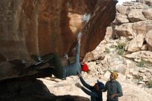 Bouldering in Hueco Tanks on 01/20/2019 with Blue Lizard Climbing and Yoga

Filename: SRM_20190120_1448180.jpg
Aperture: f/6.3
Shutter Speed: 1/250
Body: Canon EOS-1D Mark II
Lens: Canon EF 50mm f/1.8 II