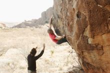 Bouldering in Hueco Tanks on 01/21/2019 with Blue Lizard Climbing and Yoga

Filename: SRM_20190121_1026260.jpg
Aperture: f/3.5
Shutter Speed: 1/250
Body: Canon EOS-1D Mark II
Lens: Canon EF 50mm f/1.8 II