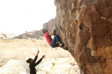 Bouldering in Hueco Tanks on 01/21/2019 with Blue Lizard Climbing and Yoga

Filename: SRM_20190121_1026400.jpg
Aperture: f/3.5
Shutter Speed: 1/250
Body: Canon EOS-1D Mark II
Lens: Canon EF 50mm f/1.8 II