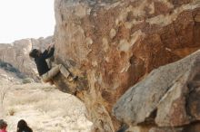 Bouldering in Hueco Tanks on 01/21/2019 with Blue Lizard Climbing and Yoga

Filename: SRM_20190121_1031390.jpg
Aperture: f/4.0
Shutter Speed: 1/250
Body: Canon EOS-1D Mark II
Lens: Canon EF 50mm f/1.8 II