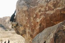 Bouldering in Hueco Tanks on 01/21/2019 with Blue Lizard Climbing and Yoga

Filename: SRM_20190121_1032020.jpg
Aperture: f/4.5
Shutter Speed: 1/250
Body: Canon EOS-1D Mark II
Lens: Canon EF 50mm f/1.8 II