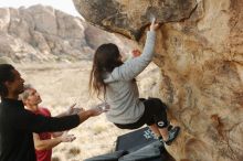 Bouldering in Hueco Tanks on 01/21/2019 with Blue Lizard Climbing and Yoga

Filename: SRM_20190121_1041520.jpg
Aperture: f/3.5
Shutter Speed: 1/320
Body: Canon EOS-1D Mark II
Lens: Canon EF 50mm f/1.8 II