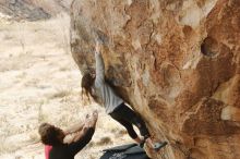 Bouldering in Hueco Tanks on 01/21/2019 with Blue Lizard Climbing and Yoga

Filename: SRM_20190121_1042570.jpg
Aperture: f/3.5
Shutter Speed: 1/320
Body: Canon EOS-1D Mark II
Lens: Canon EF 50mm f/1.8 II