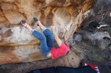 Bouldering in Hueco Tanks on 01/21/2019 with Blue Lizard Climbing and Yoga

Filename: SRM_20190121_1105380.jpg
Aperture: f/6.3
Shutter Speed: 1/250
Body: Canon EOS-1D Mark II
Lens: Canon EF 16-35mm f/2.8 L