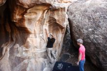 Bouldering in Hueco Tanks on 01/21/2019 with Blue Lizard Climbing and Yoga

Filename: SRM_20190121_1227560.jpg
Aperture: f/4.0
Shutter Speed: 1/200
Body: Canon EOS-1D Mark II
Lens: Canon EF 16-35mm f/2.8 L