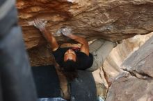 Bouldering in Hueco Tanks on 01/21/2019 with Blue Lizard Climbing and Yoga

Filename: SRM_20190121_1345121.jpg
Aperture: f/3.5
Shutter Speed: 1/250
Body: Canon EOS-1D Mark II
Lens: Canon EF 50mm f/1.8 II