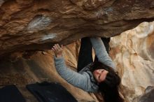 Bouldering in Hueco Tanks on 01/21/2019 with Blue Lizard Climbing and Yoga

Filename: SRM_20190121_1349160.jpg
Aperture: f/4.5
Shutter Speed: 1/250
Body: Canon EOS-1D Mark II
Lens: Canon EF 50mm f/1.8 II