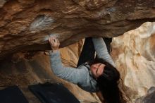 Bouldering in Hueco Tanks on 01/21/2019 with Blue Lizard Climbing and Yoga

Filename: SRM_20190121_1349170.jpg
Aperture: f/4.5
Shutter Speed: 1/250
Body: Canon EOS-1D Mark II
Lens: Canon EF 50mm f/1.8 II