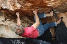 Bouldering in Hueco Tanks on 01/21/2019 with Blue Lizard Climbing and Yoga

Filename: SRM_20190121_1352230.jpg
Aperture: f/4.0
Shutter Speed: 1/250
Body: Canon EOS-1D Mark II
Lens: Canon EF 50mm f/1.8 II