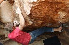 Bouldering in Hueco Tanks on 01/21/2019 with Blue Lizard Climbing and Yoga

Filename: SRM_20190121_1352320.jpg
Aperture: f/5.0
Shutter Speed: 1/250
Body: Canon EOS-1D Mark II
Lens: Canon EF 50mm f/1.8 II