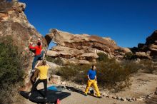 Bouldering in Hueco Tanks on 01/26/2019 with Blue Lizard Climbing and Yoga

Filename: SRM_20190126_1038390.jpg
Aperture: f/20.0
Shutter Speed: 1/250
Body: Canon EOS-1D Mark II
Lens: Canon EF 16-35mm f/2.8 L