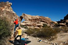 Bouldering in Hueco Tanks on 01/26/2019 with Blue Lizard Climbing and Yoga

Filename: SRM_20190126_1038480.jpg
Aperture: f/10.0
Shutter Speed: 1/250
Body: Canon EOS-1D Mark II
Lens: Canon EF 16-35mm f/2.8 L