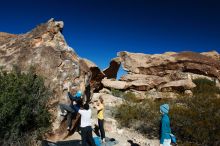 Bouldering in Hueco Tanks on 01/26/2019 with Blue Lizard Climbing and Yoga

Filename: SRM_20190126_1046280.jpg
Aperture: f/5.6
Shutter Speed: 1/250
Body: Canon EOS-1D Mark II
Lens: Canon EF 16-35mm f/2.8 L