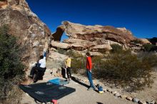 Bouldering in Hueco Tanks on 01/26/2019 with Blue Lizard Climbing and Yoga

Filename: SRM_20190126_1049140.jpg
Aperture: f/8.0
Shutter Speed: 1/250
Body: Canon EOS-1D Mark II
Lens: Canon EF 16-35mm f/2.8 L