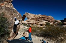 Bouldering in Hueco Tanks on 01/26/2019 with Blue Lizard Climbing and Yoga

Filename: SRM_20190126_1050140.jpg
Aperture: f/8.0
Shutter Speed: 1/250
Body: Canon EOS-1D Mark II
Lens: Canon EF 16-35mm f/2.8 L