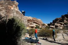 Bouldering in Hueco Tanks on 01/26/2019 with Blue Lizard Climbing and Yoga

Filename: SRM_20190126_1050580.jpg
Aperture: f/7.1
Shutter Speed: 1/250
Body: Canon EOS-1D Mark II
Lens: Canon EF 16-35mm f/2.8 L