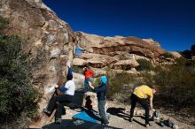 Bouldering in Hueco Tanks on 01/26/2019 with Blue Lizard Climbing and Yoga

Filename: SRM_20190126_1056290.jpg
Aperture: f/8.0
Shutter Speed: 1/250
Body: Canon EOS-1D Mark II
Lens: Canon EF 16-35mm f/2.8 L