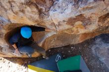 Bouldering in Hueco Tanks on 01/26/2019 with Blue Lizard Climbing and Yoga

Filename: SRM_20190126_1105170.jpg
Aperture: f/5.6
Shutter Speed: 1/250
Body: Canon EOS-1D Mark II
Lens: Canon EF 16-35mm f/2.8 L