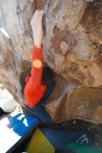 Bouldering in Hueco Tanks on 01/26/2019 with Blue Lizard Climbing and Yoga

Filename: SRM_20190126_1112160.jpg
Aperture: f/6.3
Shutter Speed: 1/250
Body: Canon EOS-1D Mark II
Lens: Canon EF 16-35mm f/2.8 L