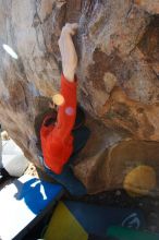 Bouldering in Hueco Tanks on 01/26/2019 with Blue Lizard Climbing and Yoga

Filename: SRM_20190126_1112171.jpg
Aperture: f/7.1
Shutter Speed: 1/250
Body: Canon EOS-1D Mark II
Lens: Canon EF 16-35mm f/2.8 L