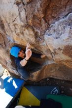 Bouldering in Hueco Tanks on 01/26/2019 with Blue Lizard Climbing and Yoga

Filename: SRM_20190126_1112580.jpg
Aperture: f/5.6
Shutter Speed: 1/250
Body: Canon EOS-1D Mark II
Lens: Canon EF 16-35mm f/2.8 L