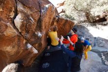 Bouldering in Hueco Tanks on 01/26/2019 with Blue Lizard Climbing and Yoga

Filename: SRM_20190126_1120390.jpg
Aperture: f/5.6
Shutter Speed: 1/250
Body: Canon EOS-1D Mark II
Lens: Canon EF 16-35mm f/2.8 L