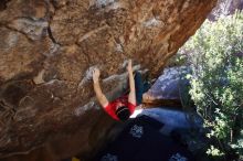 Bouldering in Hueco Tanks on 01/26/2019 with Blue Lizard Climbing and Yoga

Filename: SRM_20190126_1207480.jpg
Aperture: f/5.0
Shutter Speed: 1/250
Body: Canon EOS-1D Mark II
Lens: Canon EF 16-35mm f/2.8 L