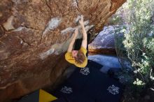 Bouldering in Hueco Tanks on 01/26/2019 with Blue Lizard Climbing and Yoga

Filename: SRM_20190126_1210130.jpg
Aperture: f/4.0
Shutter Speed: 1/250
Body: Canon EOS-1D Mark II
Lens: Canon EF 16-35mm f/2.8 L