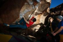 Bouldering in Hueco Tanks on 01/26/2019 with Blue Lizard Climbing and Yoga

Filename: SRM_20190126_1635450.jpg
Aperture: f/13.0
Shutter Speed: 1/250
Body: Canon EOS-1D Mark II
Lens: Canon EF 16-35mm f/2.8 L
