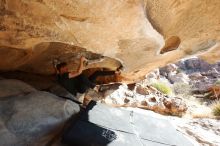 Bouldering in Hueco Tanks on 01/27/2019 with Blue Lizard Climbing and Yoga

Filename: SRM_20190127_1010570.jpg
Aperture: f/5.6
Shutter Speed: 1/250
Body: Canon EOS-1D Mark II
Lens: Canon EF 16-35mm f/2.8 L