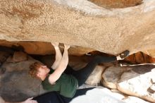 Bouldering in Hueco Tanks on 01/27/2019 with Blue Lizard Climbing and Yoga

Filename: SRM_20190127_1029190.jpg
Aperture: f/6.3
Shutter Speed: 1/250
Body: Canon EOS-1D Mark II
Lens: Canon EF 16-35mm f/2.8 L