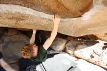 Bouldering in Hueco Tanks on 01/27/2019 with Blue Lizard Climbing and Yoga

Filename: SRM_20190127_1029240.jpg
Aperture: f/6.3
Shutter Speed: 1/250
Body: Canon EOS-1D Mark II
Lens: Canon EF 16-35mm f/2.8 L