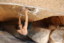 Bouldering in Hueco Tanks on 01/27/2019 with Blue Lizard Climbing and Yoga

Filename: SRM_20190127_1045040.jpg
Aperture: f/5.0
Shutter Speed: 1/250
Body: Canon EOS-1D Mark II
Lens: Canon EF 16-35mm f/2.8 L