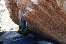 Bouldering in Hueco Tanks on 01/27/2019 with Blue Lizard Climbing and Yoga

Filename: SRM_20190127_1149310.jpg
Aperture: f/3.2
Shutter Speed: 1/500
Body: Canon EOS-1D Mark II
Lens: Canon EF 50mm f/1.8 II