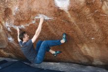 Bouldering in Hueco Tanks on 01/27/2019 with Blue Lizard Climbing and Yoga

Filename: SRM_20190127_1201570.jpg
Aperture: f/2.8
Shutter Speed: 1/400
Body: Canon EOS-1D Mark II
Lens: Canon EF 50mm f/1.8 II